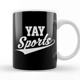 Baskı Dükkanı Funny And Sarcastic Yay Sports T Kupa Bardak