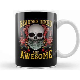 Baskı Dükkanı Funny Bearded Funcle Definition Novelty Fun Uncle Kupa Bardak