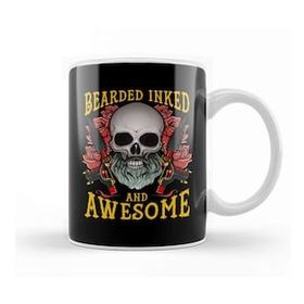 Baskı Dükkanı Funny Bearded Funcle Definition Novelty Fun Uncle Kupa Bardak