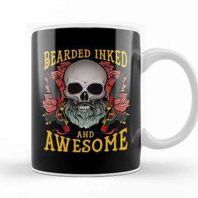 Baskı Dükkanı Funny Bearded Funcle Definition Novelty Fun Uncle Kupa Bardak