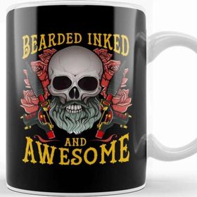 Baskı Dükkanı Funny Bearded Funcle Definition Novelty Fun Uncle Kupa Bardak