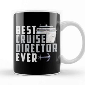 Baskı Dükkanı Funny Best Cruise Director Ever Captain Kupa