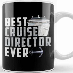 Baskı Dükkanı Funny Best Cruise Director Ever Captain Kupa