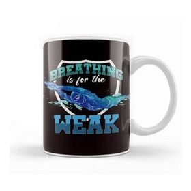 Baskı Dükkanı Funny Breathing For Weak Swimmer Diver Swimming Swim Athlete Kupa