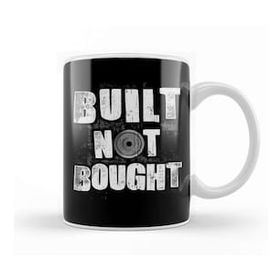 Baskı Dükkanı Funny Built Not Bought Weightlifting Gym Kupa