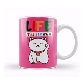 Baskı Dükkanı Funny Cat Lover Gifts For Men Kkids Kupa Bardak