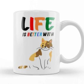 Baskı Dükkanı Funny Cat Lover Giftsfor Men Kids Kupa Bardak