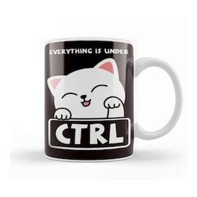 Baskı Dükkanı Funny Cat Programmer Developer Coder Computer Science Nerd-2 Kupa Bardak