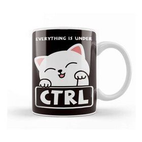 Baskı Dükkanı Funny Cat Programmer Developer Coder Computer Science Nerd Kupa Bardak