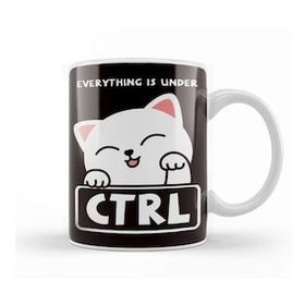 Baskı Dükkanı Funny Cat Programmer Developer Coder Computer Science Nerd Kupa Bardak