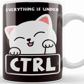 Baskı Dükkanı Funny Cat Programmer Developer Coder Computer Science Nerd Kupa Bardak