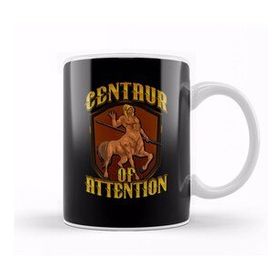 Baskı Dükkanı Funny Centaur Of Attention Pun Greek Myth Fantasy Kupa Bardak
