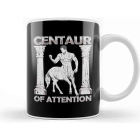 Baskı Dükkanı Funny Centaur Of Attention Pun Greek Mythology Kupa Bardak