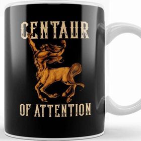 Baskı Dükkanı Funny Centaur Of Attention Pun Greek Mythology Pun Kupa Bardak