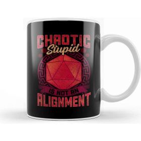 Baskı Dükkanı Funny Chaotic Stupid Is Not An Alignment Rpg Pun Kupa Bardak