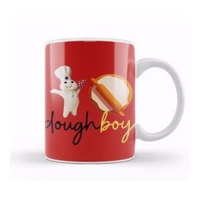 Baskı Dükkanı Funny Chef Cook Doughboy Kupa Bardak