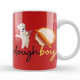 Baskı Dükkanı Funny Chef Cook Doughboy Kupa Bardak