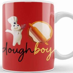 Baskı Dükkanı Funny Chef Cook Doughboy Kupa Bardak