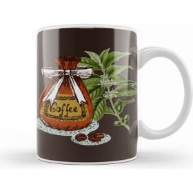 Baskı Dükkanı Funny Coffee Drinks Art Lover Gift Quote Vintage Retro Rainbow Style Kupa Bardak