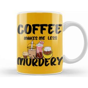 Baskı Dükkanı Funny Coffee Drinks Art Lover Gift Quote Vintage Retro Rainbow Style Kupa Bardak