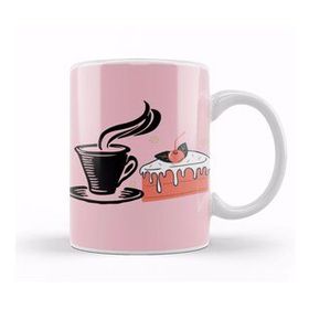 Baskı Dükkanı Funny Coffee Drinks Art Lover Qift Quote Vintage Retro Rainbow Style Kupa Bardak