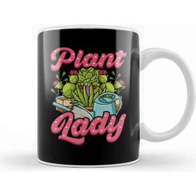 Baskı Dükkanı Funny Crazy Plant Lady Planting &amp; Gardening Pun Kupa Bardak