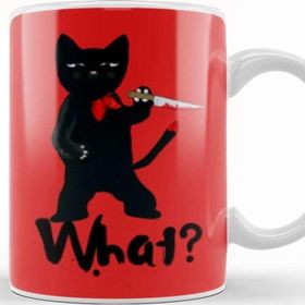 Baskı Dükkanı Funny Crımınal Honor Cat Memes What Love Kupa Bardak