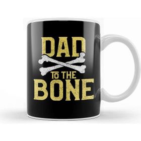 Baskı Dükkanı Funny Dad To The Bone Pun Father S Bad To The Bone Kupa Bardak