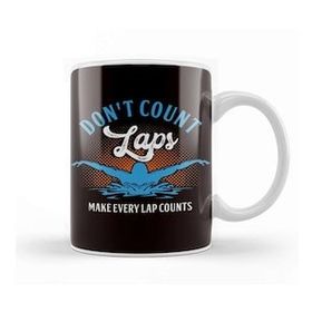 Baskı Dükkanı Funny Don´t Count Laps Swimmer Swimming Pool Swim Athlete Kupa