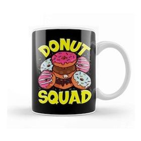 Baskı Dükkanı Funny Donut Squad Cute Donut Obsessed Kupa