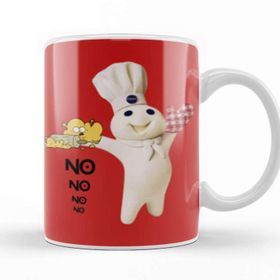 Baskı Dükkanı Funny Doughboy No No No Kupa