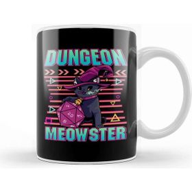 Baskı Dükkanı Funny Dungeon Meowster Kupa