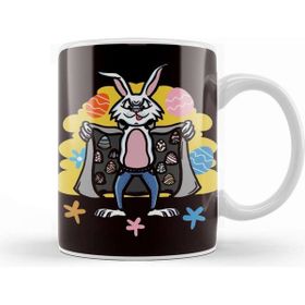 Baskı Dükkanı Funny Easter Bunny Eggs Hunting Rabbit Egg Hunter Spring Kupa