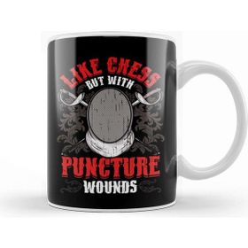 Baskı Dükkanı Funny Fencing Like Chess But With Puncture Wounds Kupa