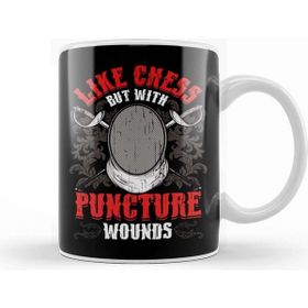 Baskı Dükkanı Funny Fencing Like Chess But With Puncture Wounds Kupa