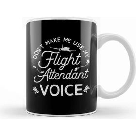 Baskı Dükkanı Funny Flight Attendant Stewardess Hostess Stewardship Joke Kupa