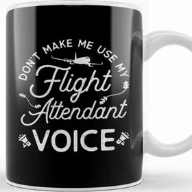Baskı Dükkanı Funny Flight Attendant Stewardess Hostess Stewardship Joke Kupa