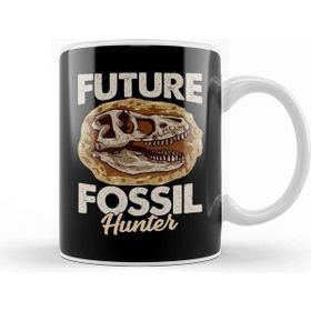 Baskı Dükkanı Funny Future Fossil Hunter Paleontology Dinosaur Kupa