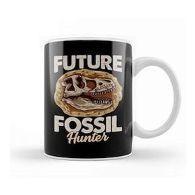 Baskı Dükkanı Funny Future Fossil Hunter Paleontology Dinosaur Kupa