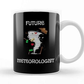 Baskı Dükkanı Funny Future Meteorologist Tornado &amp; Hurricane Kupa