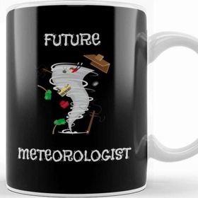 Baskı Dükkanı Funny Future Meteorologist Tornado &amp; Hurricane Kupa