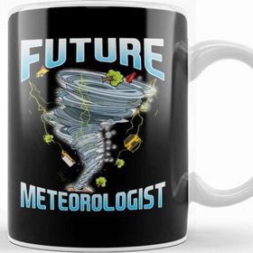 Baskı Dükkanı Funny Future Meteorologist Tornado &amp; Hurricanes Kupa