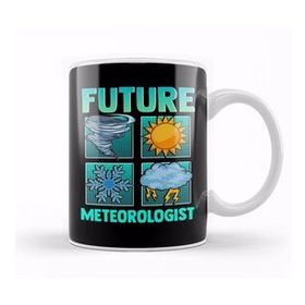 Baskı Dükkanı Funny Future Meteorologist Tornado Storm Weather Kupa