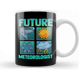 Baskı Dükkanı Funny Future Meteorologist Tornado Storm Weather Kupa