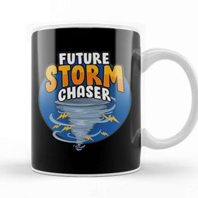 Baskı Dükkanı Funny Future Storm Chaser Tornado &amp; Hurricane Pun Kupa