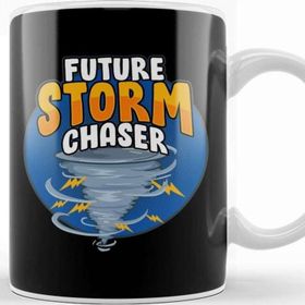 Baskı Dükkanı Funny Future Storm Chaser Tornado &amp; Hurricane Pun Kupa