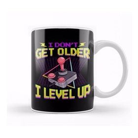 Baskı Dükkanı Funny Gaming I Dont Get Older I Level Up Birthday Kupa