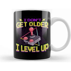 Baskı Dükkanı Funny Gaming I Dont Get Older I Level Up Birthday Kupa