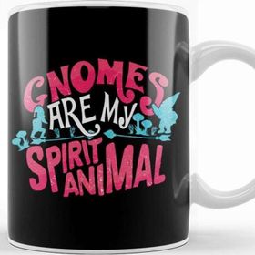 Baskı Dükkanı Funny Gnomes Are My Spirit Animal Cute Gnome Lover Kupa