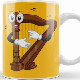 Baskı Dükkanı Funny Harp Memes Kupa